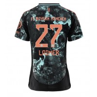 Camisa de Futebol Bayern Munich Konrad Laimer #27 Equipamento Secundário Mulheres 2024-25 Manga Curta